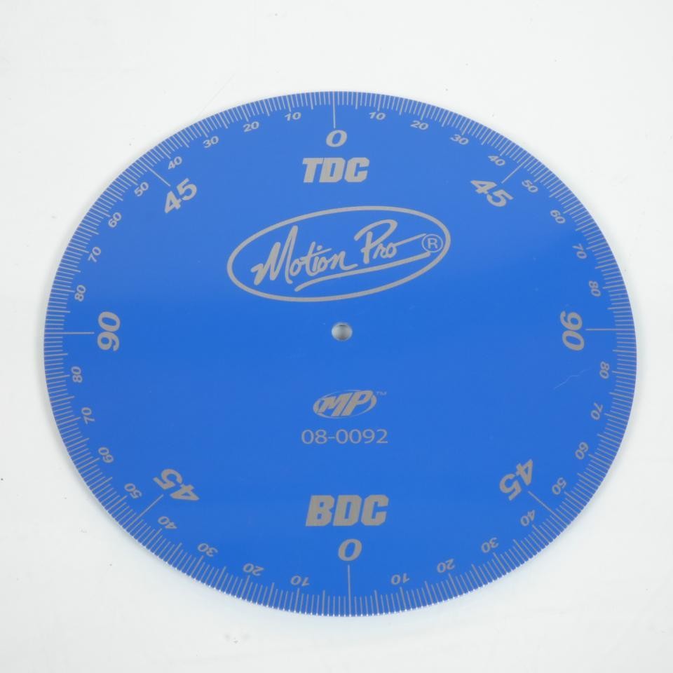 Disque gradué Motion Prop de réglage d'allumage haute précision pour moteurs moto 2T 4T
