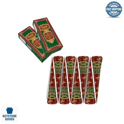 8 Pack Natural Henna Hair Dye Cones - Reddish Brown, Long-Lasting & Cruelty-Free