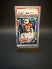 Topps 2025 Bowman U Chrome Sapphire Colin Simmons Auto #BCA-CS PSA 9 RC /150