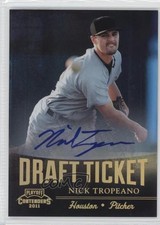 2011 Playoff Contenders Draft Tickets Signatures Nick Tropeano #DT84 Auto 0v1