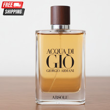 Giorgio Armani Acqua Di Gi  Absolu Eau de Parfum 4.2 oz for Men -New Pack