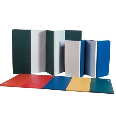 CANDO ACCORDION FOLDING MATS 4' X 6' 1 COLOR POLYURETHANE 2'' , BLACK UPHOLSTERY