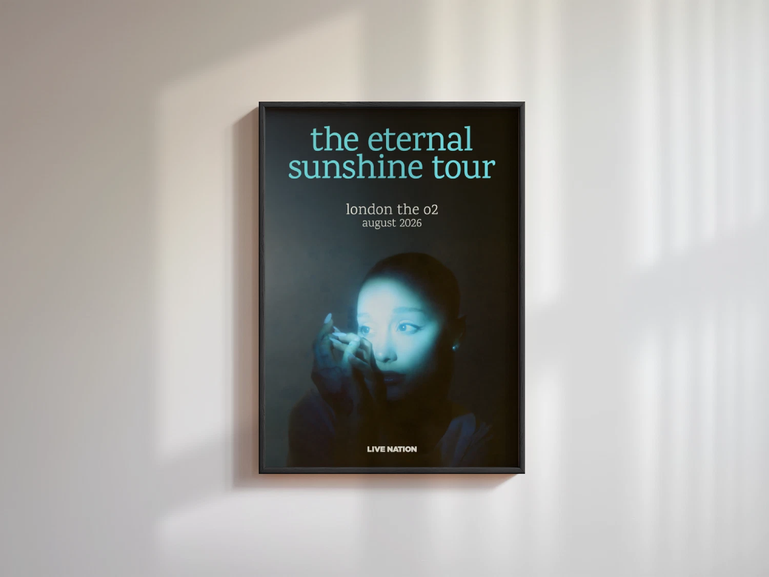 Ariana The Eternal Sunshine Tour 2026 Poster