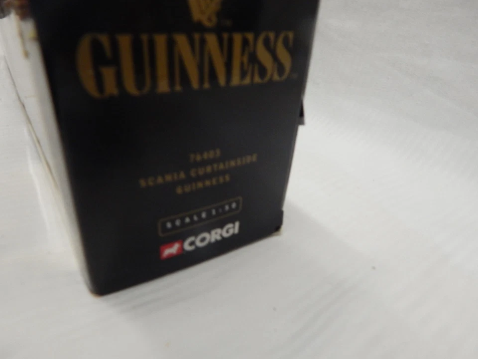 CORGI SCANIA CURTAINSIDE GUINNESS 76403 BNIB 1:50 - Image 2 of 4
