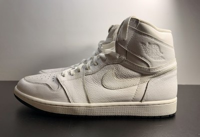 Size 13 - Air Jordan 1 Retro OG High White Perforated for sale
