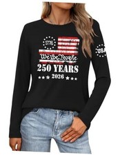 4th of July Shirts for Women: Fourth of July T-Shirt USA XX-Large 2026-black