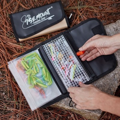 1PC Soft Lure Storage Pouch Outdoor Portable Detachable Bait Organizer