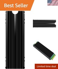 M.2 Heatsink Cooler 2280 SSD Double-Sided Heat Sink with Thermal Silicone pad...