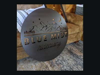 Business Sign, Logo, Large Outdoor Metal Wall Art, Custom Signs Business