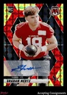 2025 Panini Mosaic Football Choice Fusion Red and Yellow Graham Mertz #392