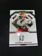 2024 SAGE HIT Low Series Next Level Signatures Red Ruke Orhorhoro Rookie Auto RC