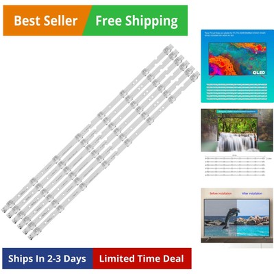 6 pcs LED Backlight Strips Replacement Set for TCL TV 65HR330M08A1 65S421 65S...