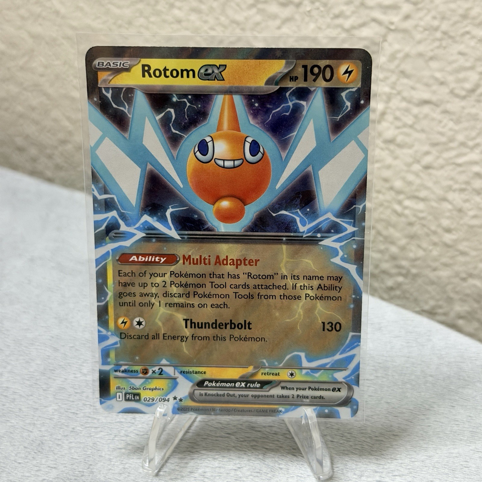 Pokemon TCG - Rotom ex - 029/094 - ME02: Phantasmal Flames NM