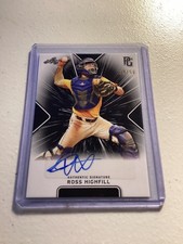 2021 Leaf Perfect Game National Showcase - Autographs Ross Highfill #BA-RH1...