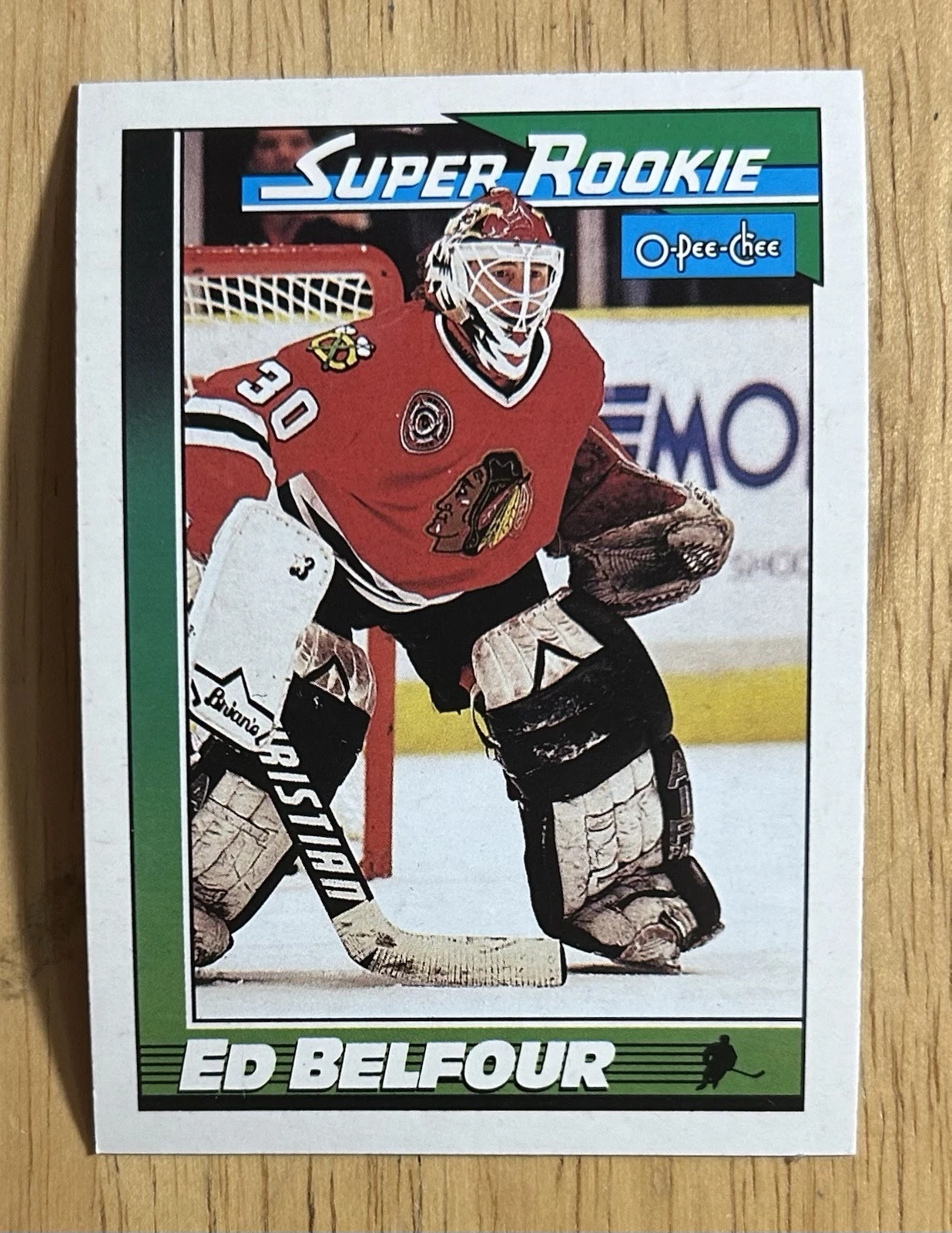 Ed Belfour trading card