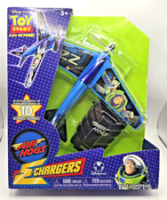 Disney Toy Story Air Hogs E Chargers Buzz Lightyear Motorized Airplane 2005 New