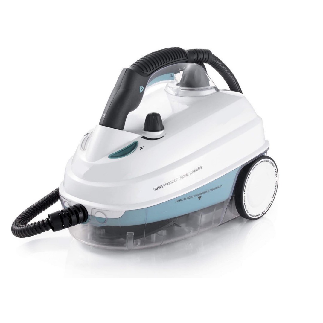 Pulitore a vapore mobile Delux 5 Bar Kit accessori inclusi Cavo 6 m 1500W