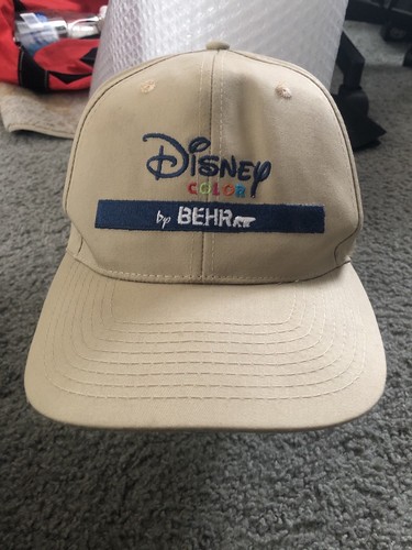 VTG DISNEY COLOR BY BEHR SNAPBACK HAT CAP Y2K RARE - Picture 1 of 5