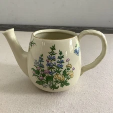 Lenox Spice Garden Flower Watering Jug Pot w/o Plate Floral Porcelain VTG