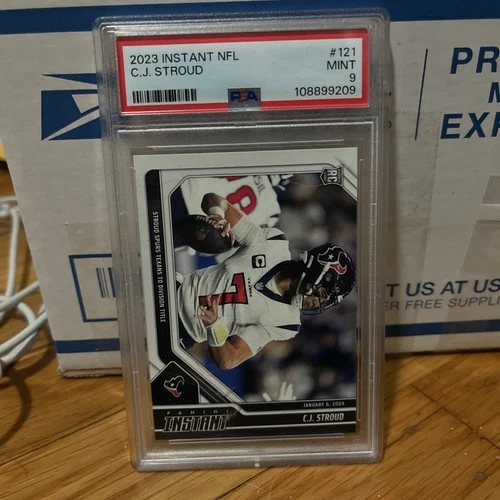 2023 Panini Instant NFL #121 CJ Stroud RC PSA 9 MINT  /2120