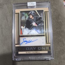 2025 Panini Three and Two Day One Auto 44/75 - SLADE CALDWELL Diamondbacks