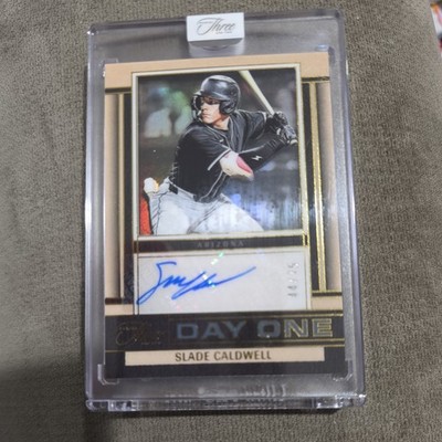 2025 Panini Three and Two Day One Auto 44/75 - SLADE CALDWELL Diamondbacks