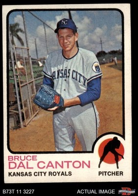 1973 Topps #487 Bruce Dal Canton Royals 5 - EX