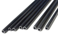 8PCS 2mm Round Carbon Fiber Wing Tube, 2mmx1mmx420mm, RC Airplane, Quadcopter