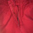 Vintage Red Cotton Genesis Pants from the 80’s Women, Made in Hong Kong 5-pocket — photo 7