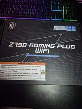 MSI Z790 Gaming Plus WiFi Motherboard | LGA1700 | DDR5 | PCIe 5.0 FULLY WORKING