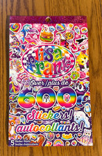Lisa Frank Sticker Book 5 Sticker Sheets 600 Stickers Lisa Frank Stickers Used