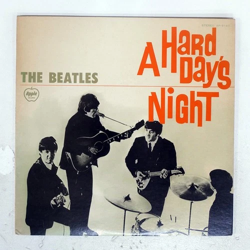 BEATLES A HARD DAY'S NIGHT APPLE AP8147 Japan VINYL LP