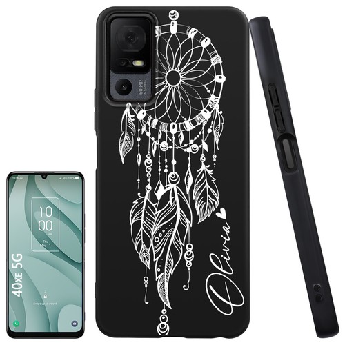 Funda personalizada con nombre para teléfono cubierta a prueba de golpes para TCL 40 50 XL 501 503 30 SE 605 - Imagen 26 de 50