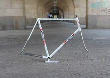 Rossin Record Frame / Columbus / Bianco / 61,5 cm / Campagnolo Viola ghibli