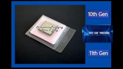 Intel LGA1200 10th Gen CPU Clam Shell Case i9 i7 i5 i3 - Lot of 10 25 40 80 250