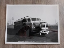 Foto originale CAMION CISTERNA Berliet - Diesel Tracteur TLM 15 - 200 ch. - 35 T