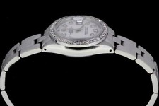 Rolex Lady Datejust Oyster Stainless Diamond Dial Bezel Watch 7