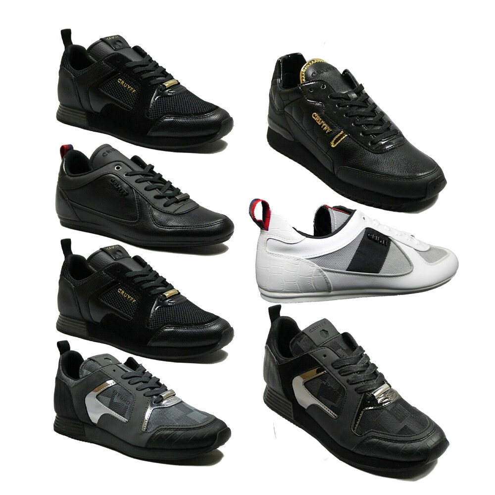 Men's Black Trainers Size 6-12 Classic 