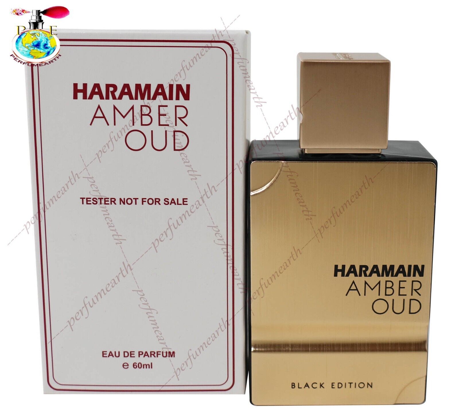 Al Haramain Amber Oud Eau de Parfum Spray for Women, 2oz/60ml