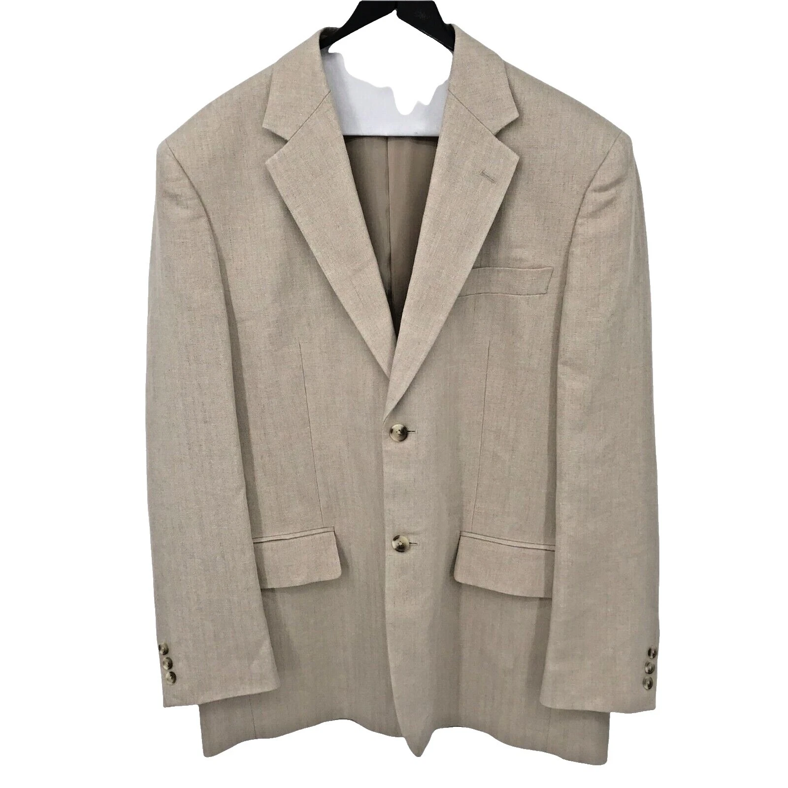 Chaquetas de Traje de lino Perry Ellis para hombres