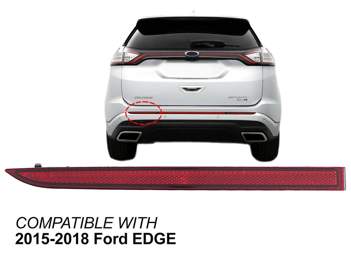 For Rear Reflector 2015 2016 2017 2018 Ford Edge Driver Left Side