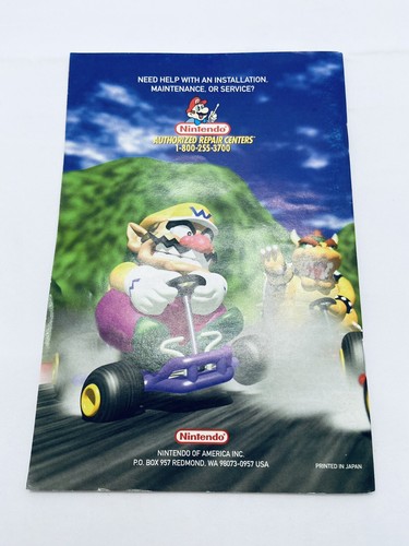 Mario Kart 64 & Super Mario World Instruction Booklets Nintendo Vintage - Picture 3 of 7