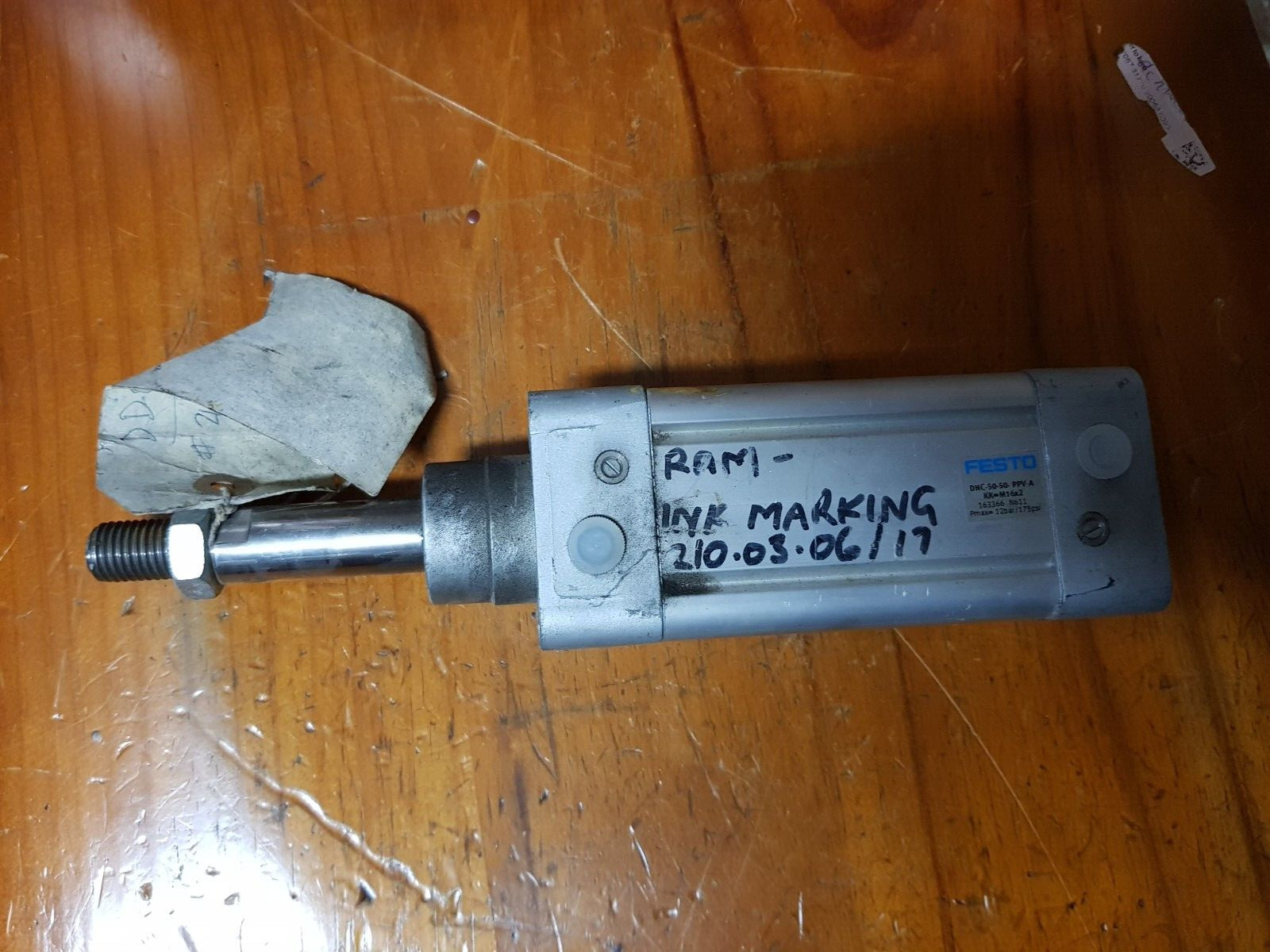 FESTO DNC-50-50 PPV-A KK-M16X2 163366 N611 pneumatic cylinder air ram