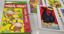 NEW Vintage 2004 HOYLE Animal Rummy Card Game COMPLETE w/ Instruction Card