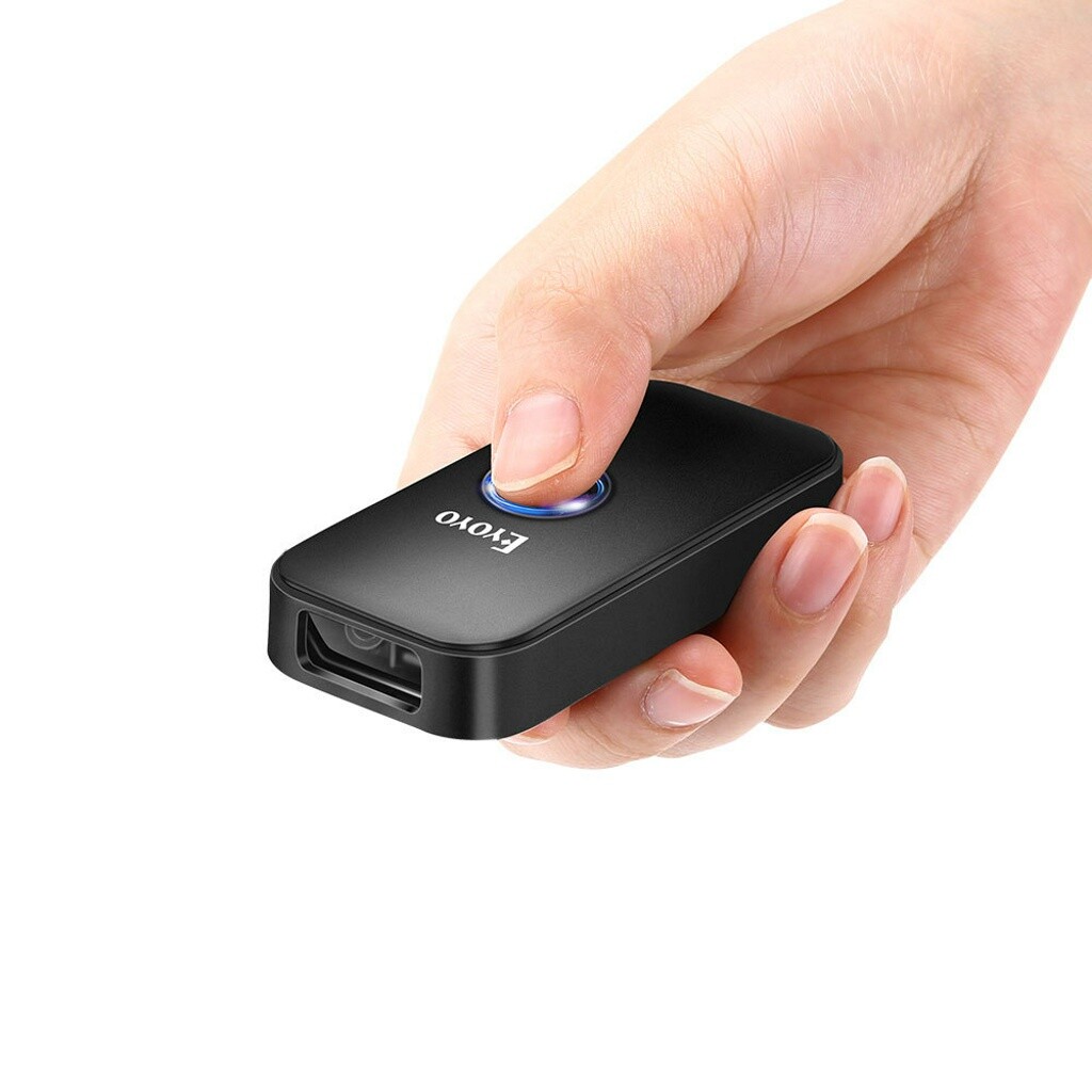 3in1 Wireless Bluetooth Barcode Scanner 1D CCD Strichcode Reader Fits iOS PC