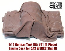 1/16 Stug III Engine Deck Fits Das Werks Kit - 16-GTB-21 - ValueGear Stowage