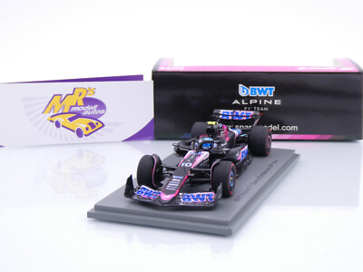 Spark S9517 # BWT Alpine A524 F1 #10 Bahrain GP 2024 '' Pierre Gasly '' 1:43 NEU