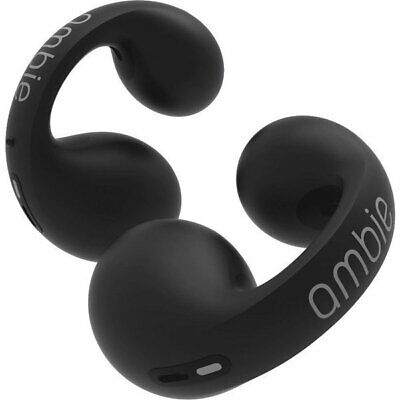 Ambie Sound Earcuffs Open-ear Wireless Earphone Black AM-TW01 Ear Cuff  Sports 01 | eBay