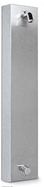 Douche extérieur inox ultra-solide avec jet pluie rafraîchissant River Spa