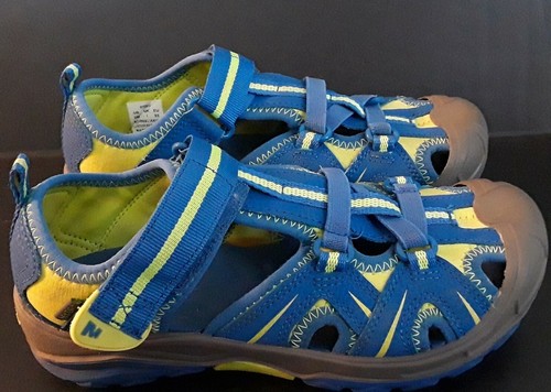 yellow merrell sandals